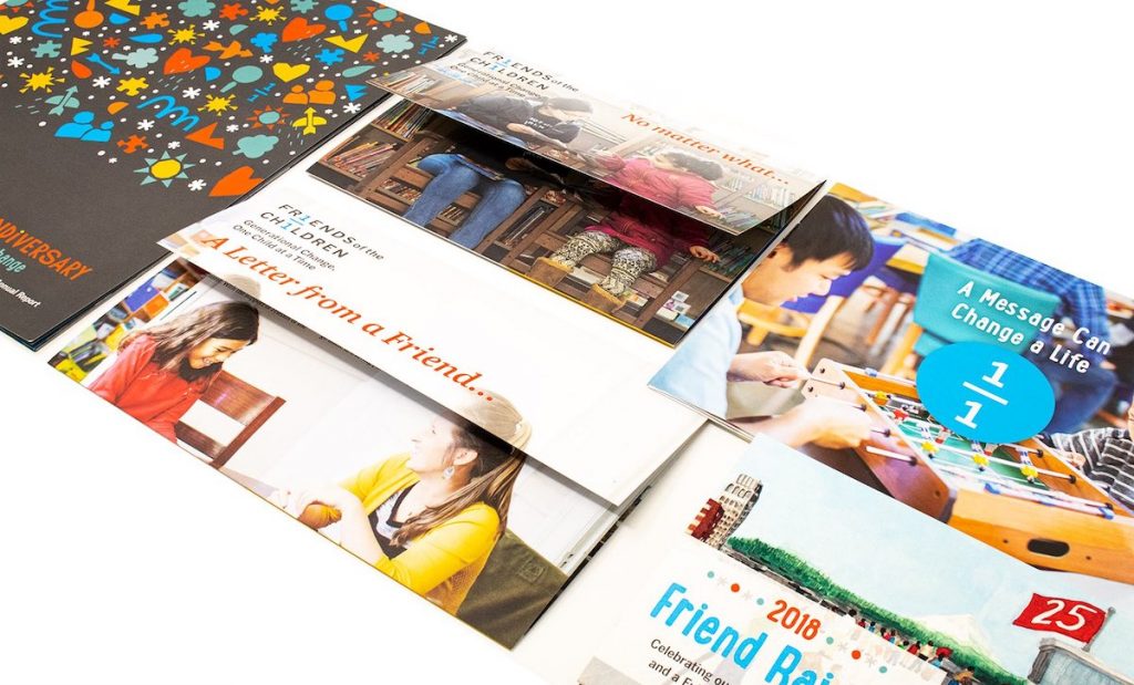 Friends of the Children – marketing materials