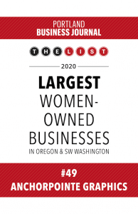 Portland Business Journal - The List - 2020 Largest Women-Owned Businesses in Oregon and SW Washington - #49