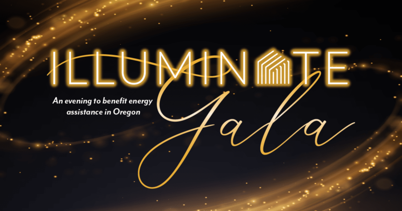 Event logo created for Oregon Energy Fund's Illuminate Gala | 2023