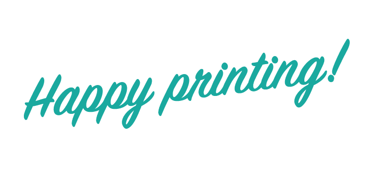 Happy printing!